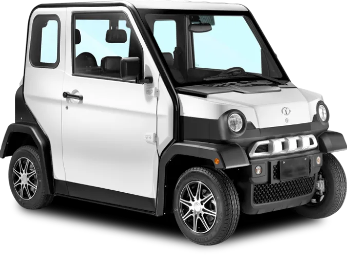 White golf cart rental